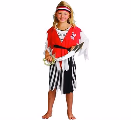 Pirattjej Maskeraddräkt