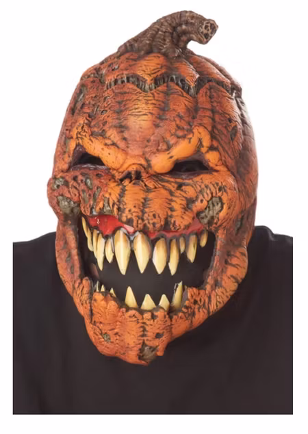 Psyko Pumpa ansiktsmask Halloween