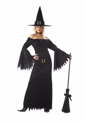Elegant häxa Maskeraddräkt Halloween