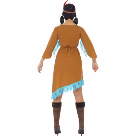 Indiandräkt Prinsessa dräkt Maskeraddräkt Halloween