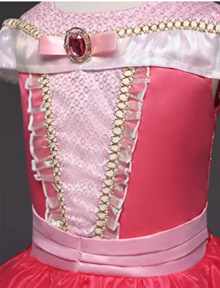 Prinsessklänning Rosa