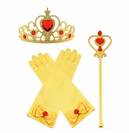 Gult Prinsess set