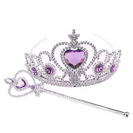 Lila Prinsess set