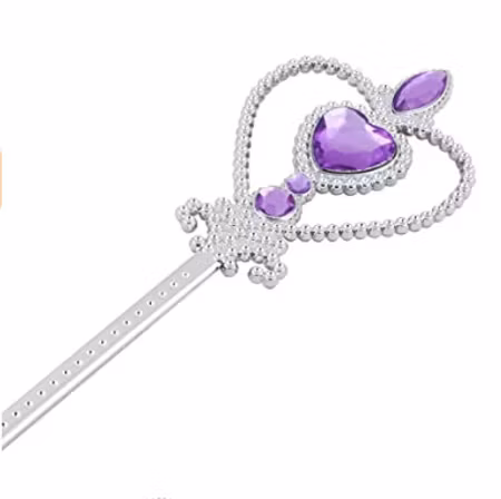 Lila Prinsess set