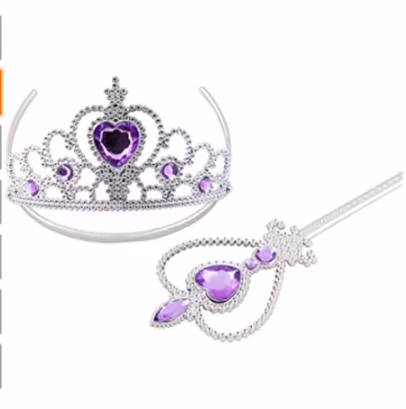 Lila Prinsess set