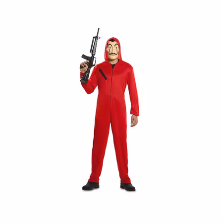 La Casa De Papel Maskeraddräkt Halloween