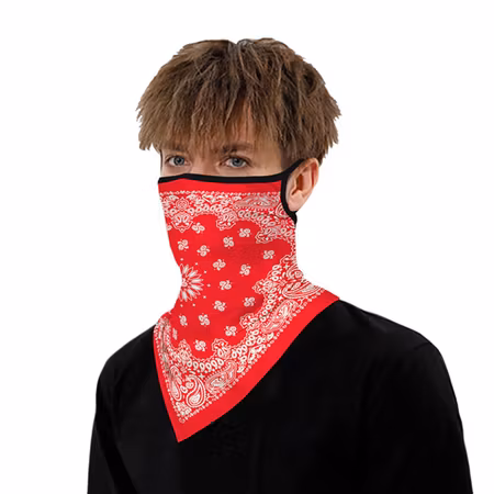Munskydd Ansiktsscarf Bandanna Baklava Tvättbar