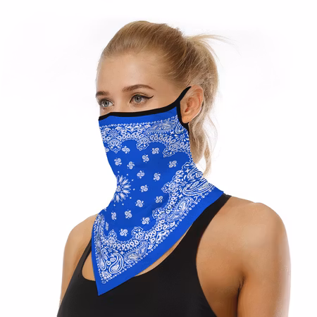 Munskydd Ansiktsscarf Bandanna Baklava Tvättbar