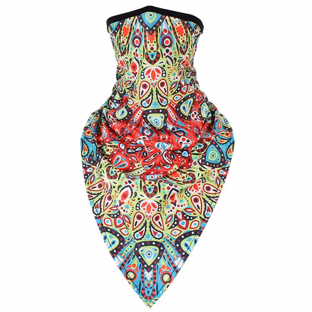 Munskydd Ansiktsscarf Bandana Baklava Tvättbar Mandala