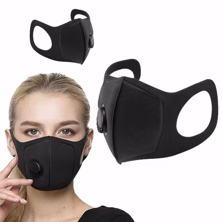 Tvättbart Munskydd / Mask Ventil 3-pack