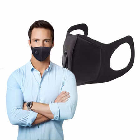 Tvättbart Munskydd / Mask Ventil 3-pack