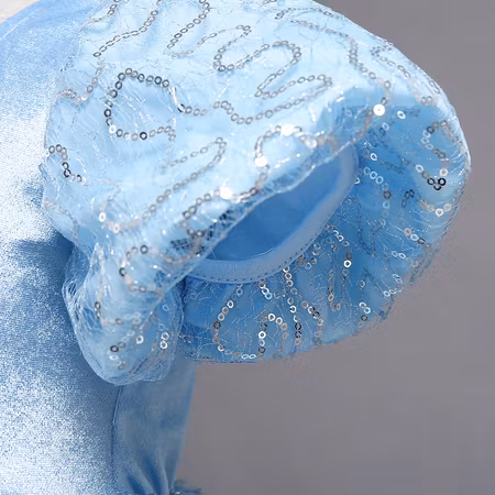 Prinsessklänning Blå Frost Elsa Askungen