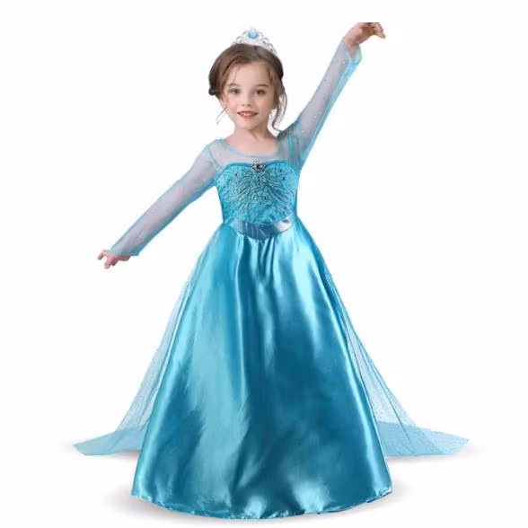 Prinsessklänning Elsa Frost