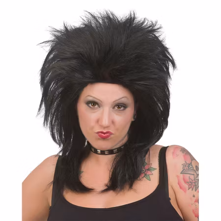 Punk Peruk Svart
