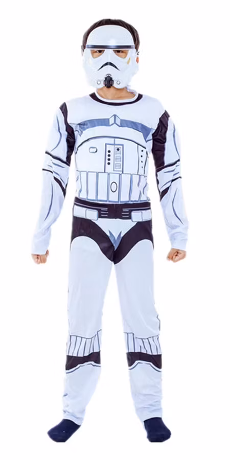 Stormtrooper Deluxe Barn Maskeraddräkt