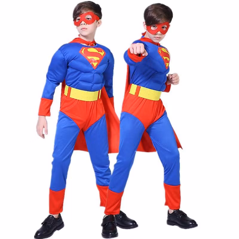 Superman deluxe  Barn Maskeraddräkt