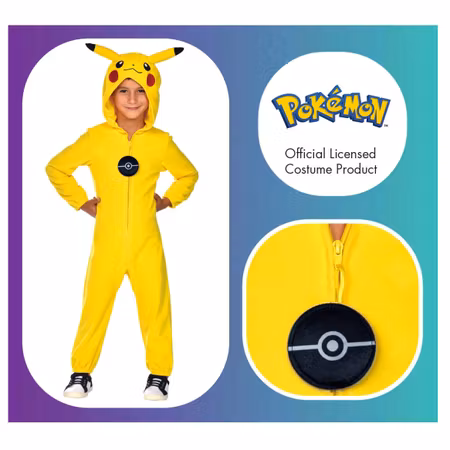 Pokemon Pikachu Thunder Barn Maskeraddräkt