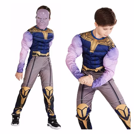 Thanos Deluxe Barn Maskeraddräkt Halloween