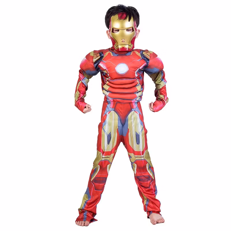 Iron man Barn Maskeraddräkt Halloween