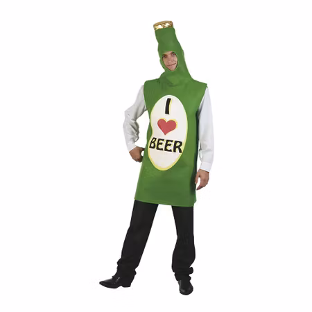 I  love Beer Maskeraddräkt Halloween