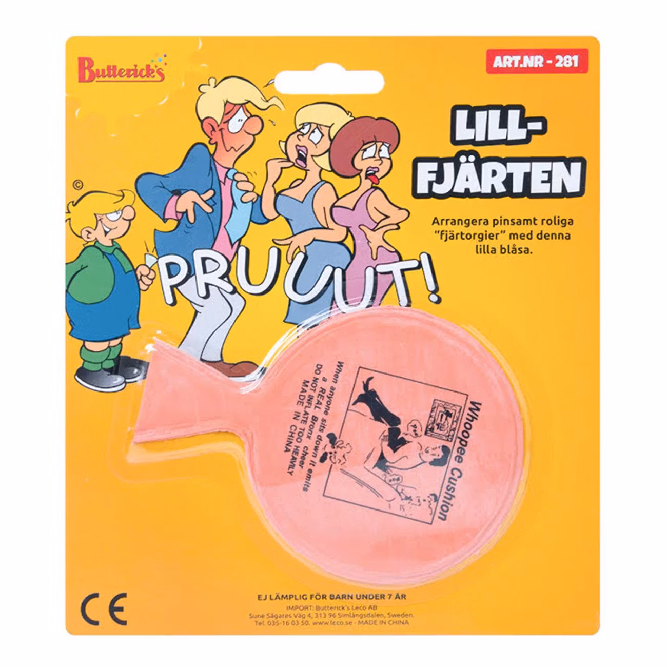 Lillfjärten Skämtartikel