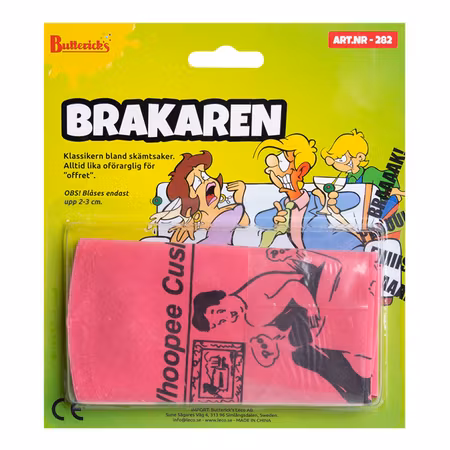 Pruttkudde Brakaren Skämtartikel