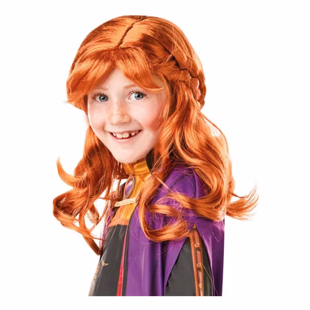 Frozen 2 Anna Barn Peruk