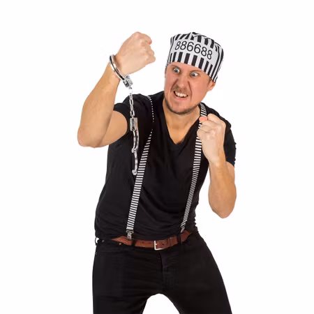 Set Fånge Halloween Maskerad