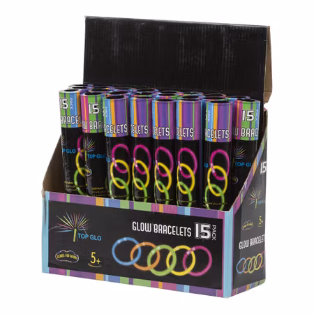 Glow Stick Armband 15-pack