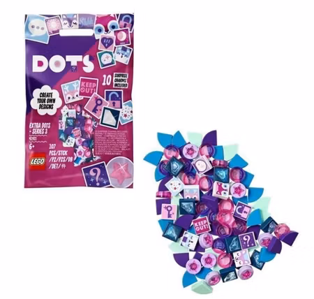 LEGO® DOTS 41921 DOTS dekorationsplattor Serie 3