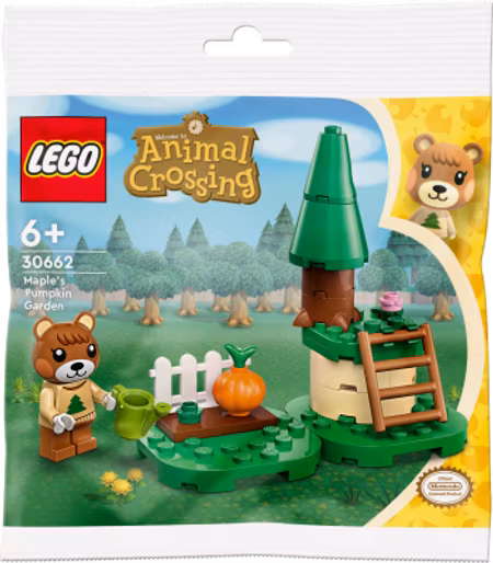 Lego Animal Crossing Maple i Pumpaträdgården & Storstädning 30662