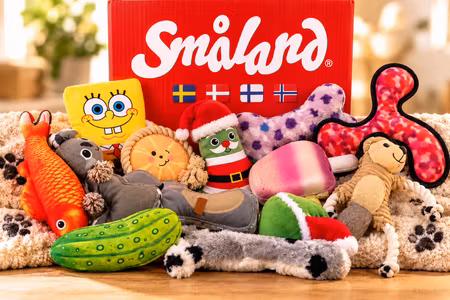 Småland Hundleksaker, 20-30 cm