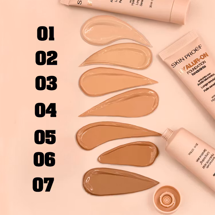 Hyalur-ON Hypoallergenic Natural Foundation 06