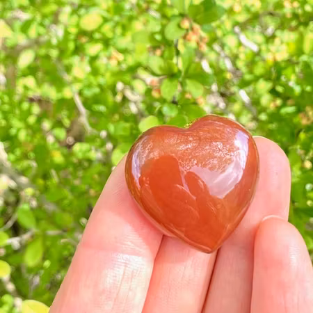 Karneol Hjärta 3cm