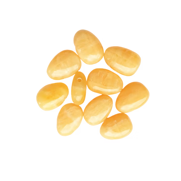 Kalcit Orange Hängsmycke (Droppe)