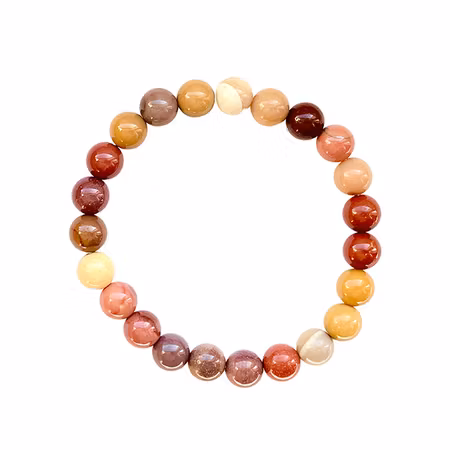 Mookaite 8mm pärlor Armband