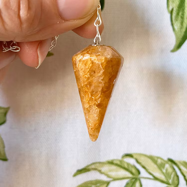 Guldkvarts "Golden Healer" Pendel