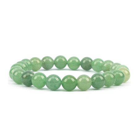 Aventurin Grön 8mm pärlor Armband