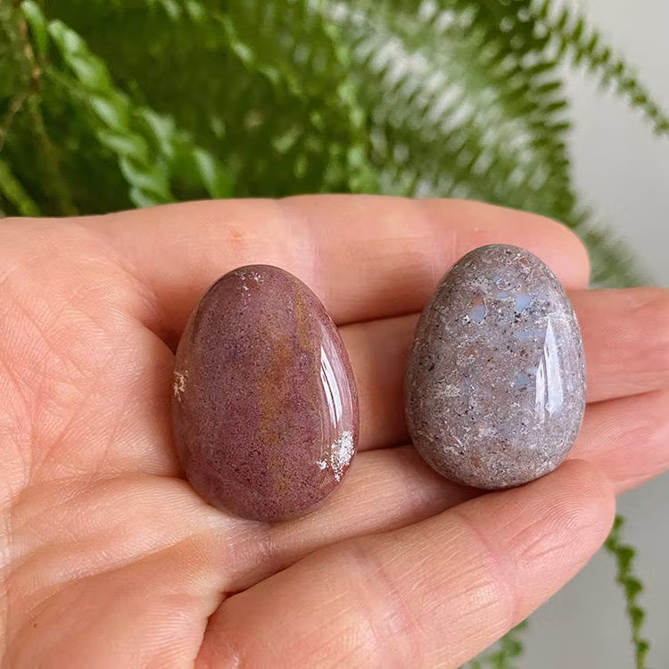 Mossagat Rosa Hängsmycke (Droppe)