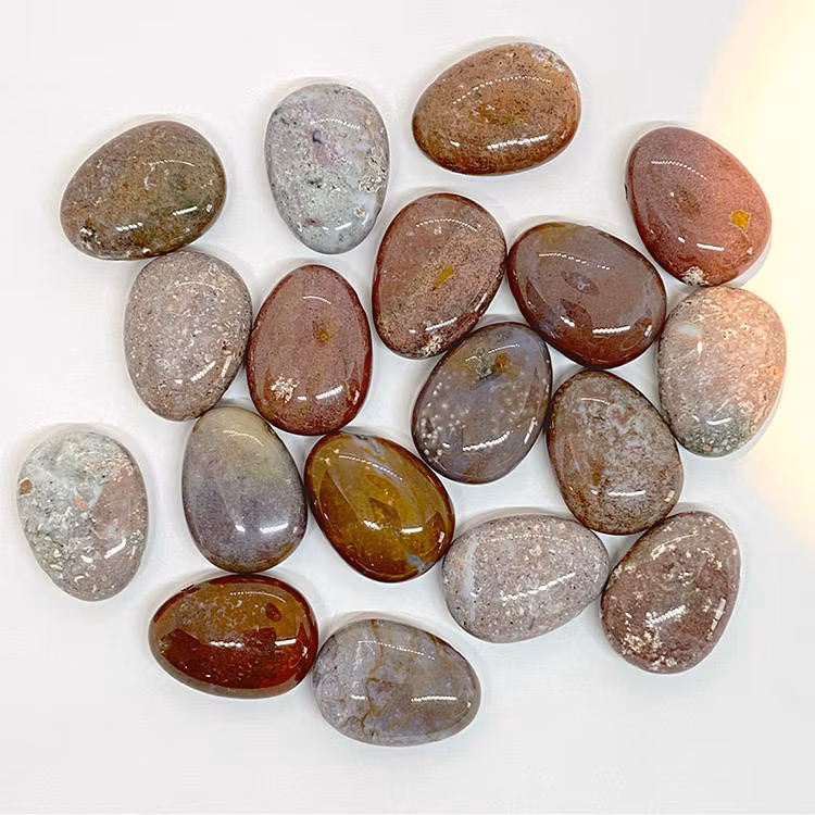 Mossagat Rosa Hängsmycke (Droppe)