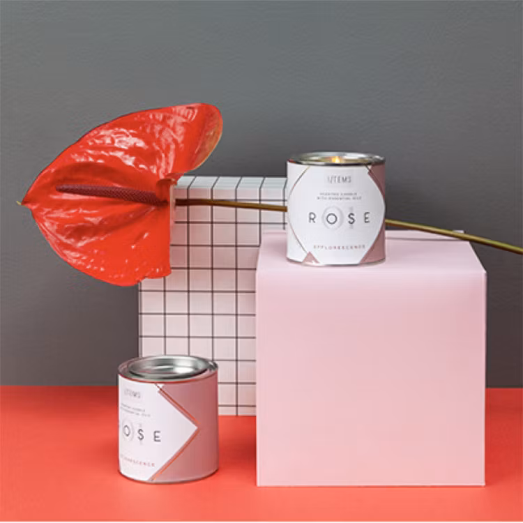 Doftljus ROSE - EFFLORESCENCE