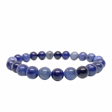 Sodalit 8mm pärlor Armband
