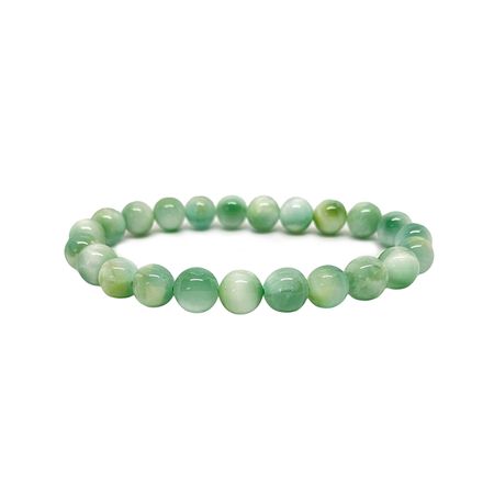 Hemimorfit Grön 8mm pärlor Armband