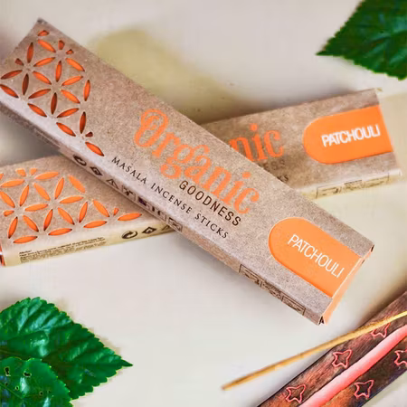 Patchouli Rökelsestickor 15st (Organic Goodness)
