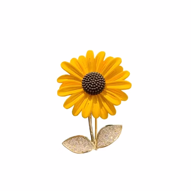 Solros Brosch