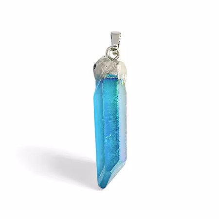 Aqua Aura Rå Hängsmycke (Metallhänge)