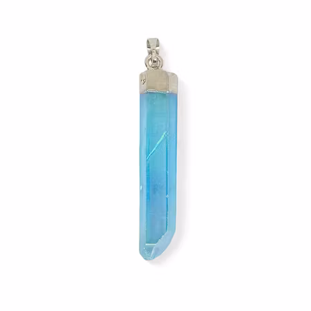 Aqua Aura Rå Hängsmycke (Metallhänge)