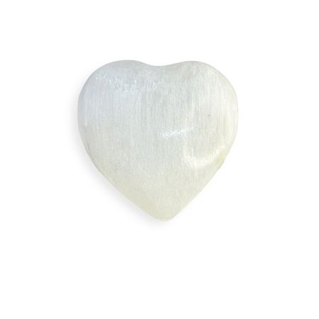 Selenit Hjärta 8cm