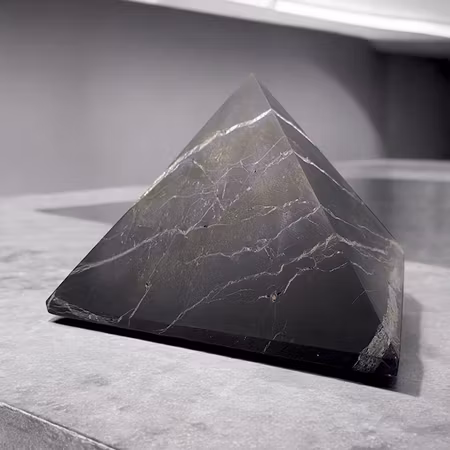 Shungit Pyramid XXXL Opolerad 15cm