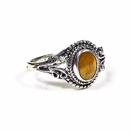 Tigeröga Ring (ställbar)